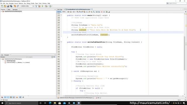 How To Write And Read From A File In Java Using FileWriter And Scanner Classes смотреть онлайн