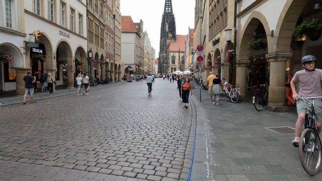 MUNSTER CITY WALK, GERMANY, 4K, UHD, 60FPS/MÜNSTER STADT CITY WALK, DEUTSCHLAND смотреть онлайн