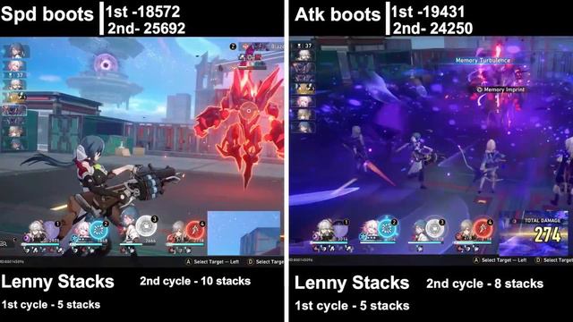 Jing Yuan: Speed (135) vs Attack Boots Comparison Video | Which is Better? | Honkai: Star Rail смотреть онлайн