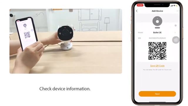 Как подключить Imou Bullet 2E к приложению 'Imou Life' смотреть онлайн