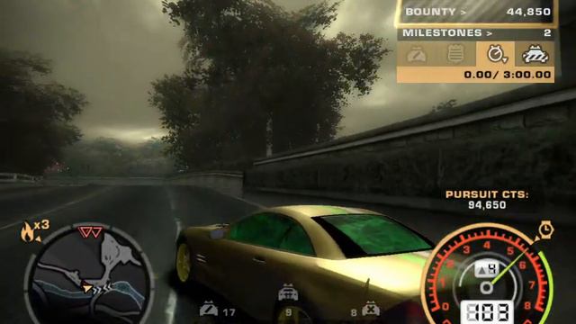 NFS Most wanted Blacklist rival 9 Earl bounty & races смотреть онлайн