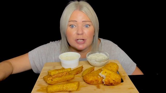 Fish and chips #mukbang #coralblush #uk смотреть онлайн