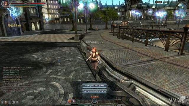 Divine Souls Gameplay slasher class Tutorial First look - MMO HD TV (1080p) смотреть онлайн