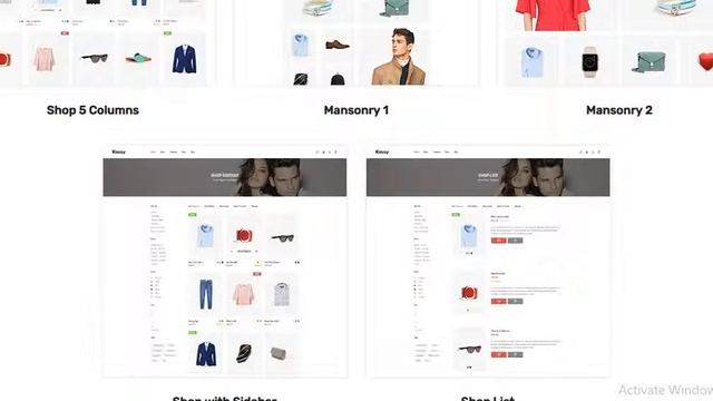 Kossy Minimalist eCommerce WordPress Theme смотреть онлайн