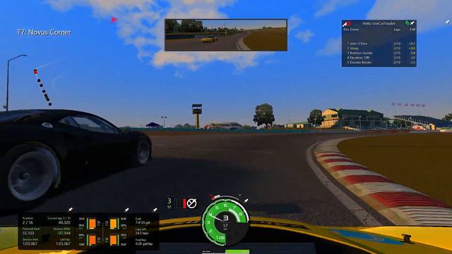 Assetto Corsa: Corvette at Barbagallo 60 FPS смотреть онлайн