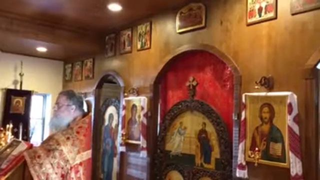 Part 01 100117, о Павел (Иванов), на Воздвижение Креста, Brooklyn, NY смотреть онлайн