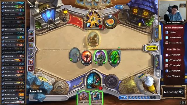 Hearthstone: Trump Cards - 223 - All Will Burn - Part 2 (Shaman Arena) смотреть онлайн