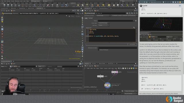 Houdini Hangout - 01/21 - The Joy of Vex (Days 19 & 20) смотреть онлайн