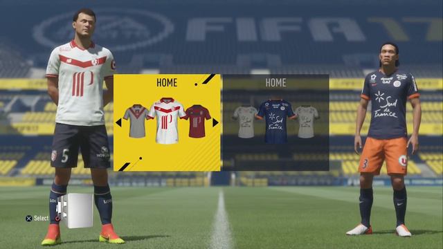 Fifa 17 French Ligue One Ratings & Kits