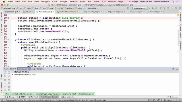 Java@PSU Summer 2015 Week 6, Part 3 смотреть онлайн