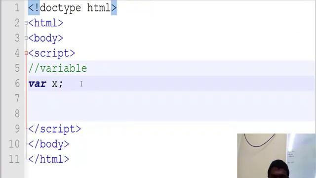 JavaScript Session 21 printing variable value смотреть онлайн