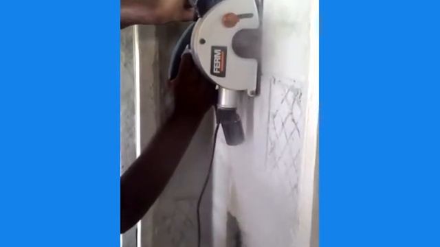 FERM Wall Chaser/ Wall Cutting machine/ Jari Machine/ Concrete Grooving Machine working Video смотреть онлайн