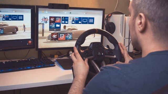 Очень приятный руль для Playstation 4! / Hori Racing Wheel Apex - детальный обзор смотреть онлайн