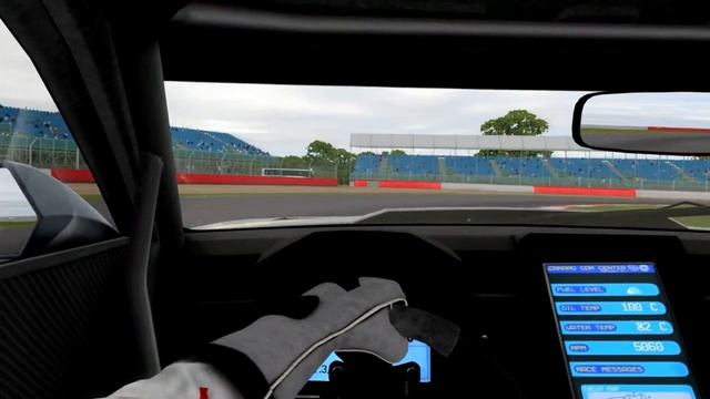rFactor 2 - Chevrolet Camaro GT3 @ Silverstone /Onboard/ смотреть онлайн