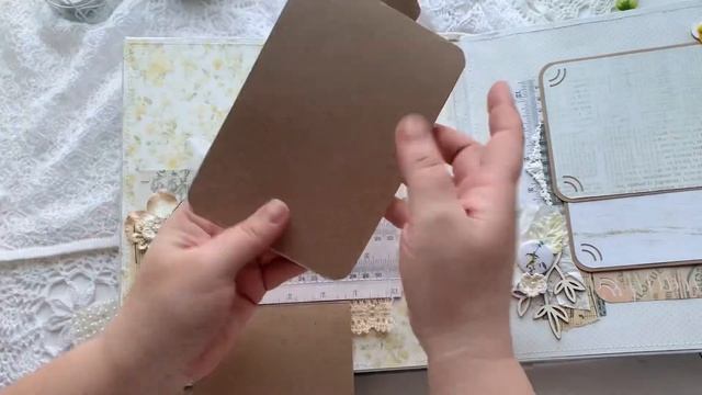 Scrapbooking / Обзор ретро-альбома «На память» / Скрапбукинг смотреть онлайн