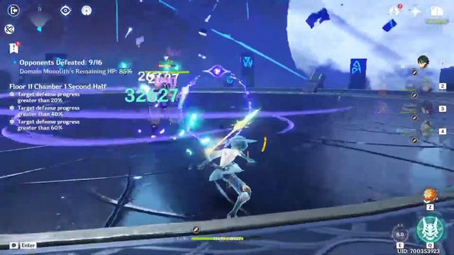 Spiral Abyss 2.8 Blind Run [F2P] | Genshin Impact смотреть онлайн