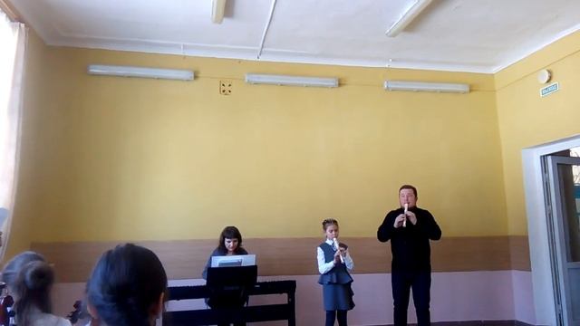 Под небом голубым, есть город золотой..., блокфлейта, Катя 8 лет смотреть онлайн