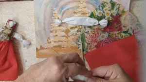 Мастер класс Масленица из салфеток