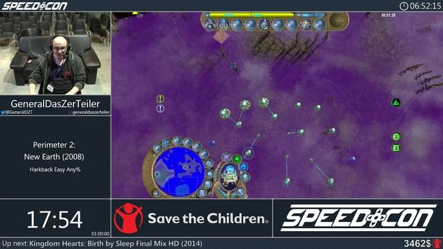 Perimeter 2: New Earth - Harkback Easy Any% by GeneralDasZerTeiler | SpeedCon 2019 смотреть онлайн