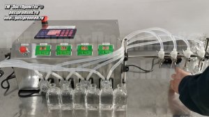 Фасовочное устройство для розлива газированных напитков/Дозатор перистальтический (4 канала розлива)