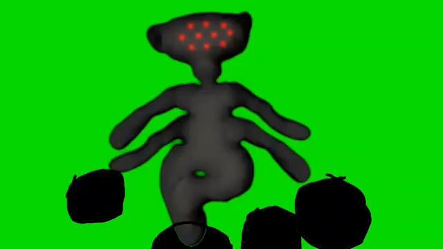 Vector Jumpscare Fanmade Green Screen Roblox Bear alpha смотреть онлайн
