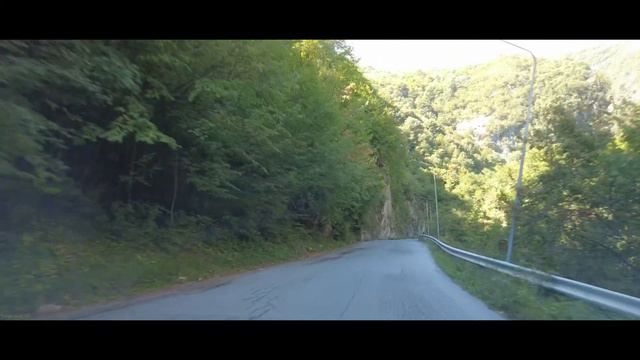 4K - Kosovo - Driving From Radac - Peja - Rugova Canyon - Hotel Panorama