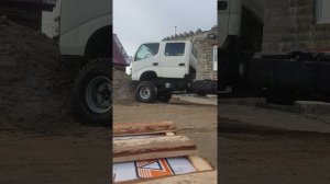 TOYOTA DYNA 4WD. не большие испытания.