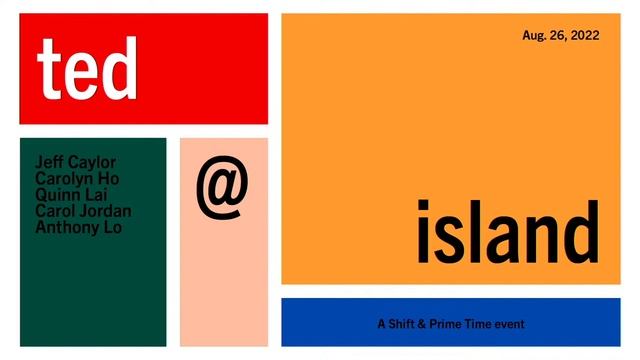 ted@island - curated by Shift & Prime Time смотреть онлайн