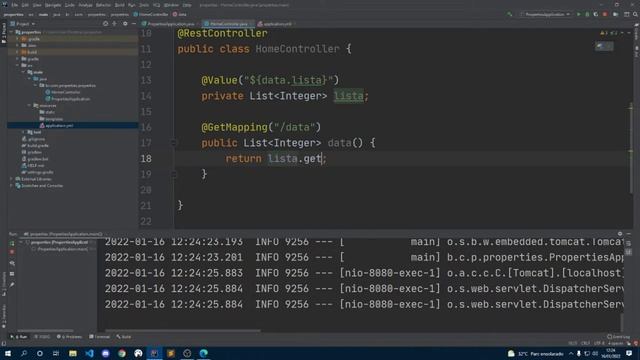Spring Boot - Recuperar dados do Application Properties e Application.yml - @Value смотреть онлайн