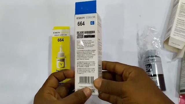 Printer Ink - 664 EcoTank - 70ml Ink Bottle | 4 pc - 4 color = 1 Set | (Replacement Ink) смотреть онлайн