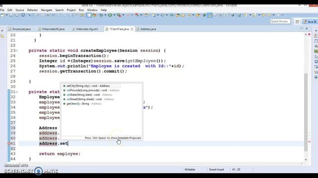Value Types and Embedding Objects in Hibernate смотреть онлайн