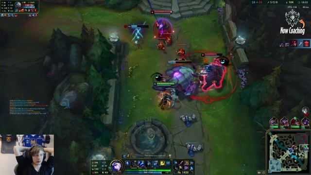 STUDENT DIDN'T LISTEN and LOST HIS LP [Challenger Coaching Ashe ADC] смотреть онлайн