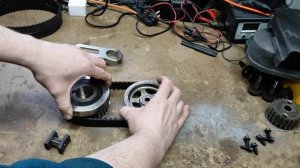 Задние ремни ГРМ  установка Rover 75