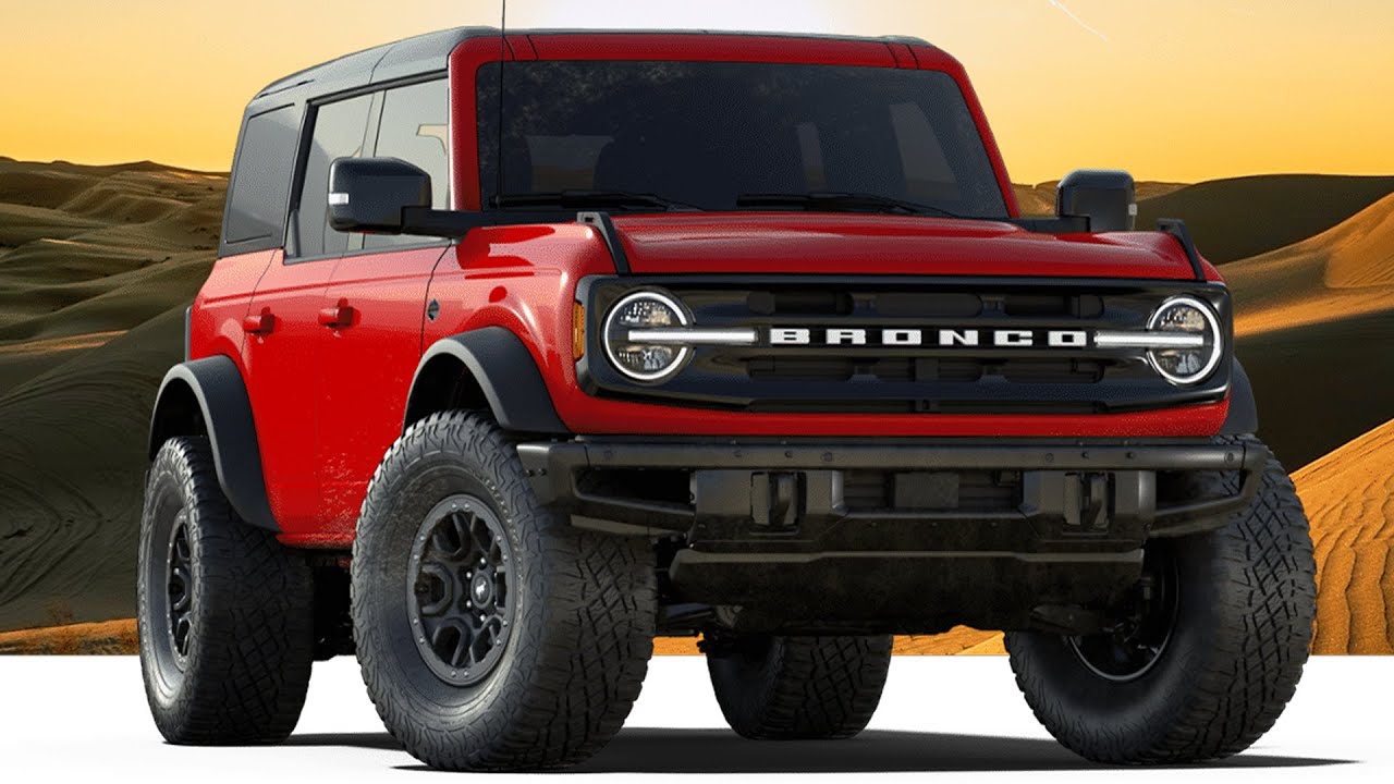 2021 Ford Bronco - модели, цены. смотреть онлайн