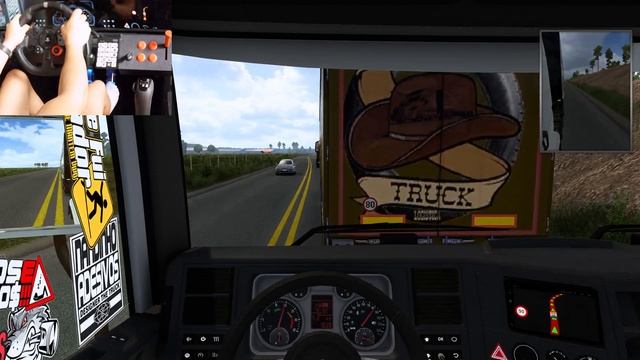 23°DIA ETS2- COXIM para PONTAPORA  -  VOLKSWAGEN CONSTELLATION - CARGA 29 TON DE ERVILHAS