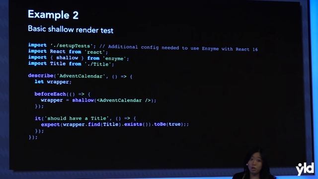 Testing React Components: Tips & Tricks - Stephanie Siaw - ReactJS Girls смотреть онлайн