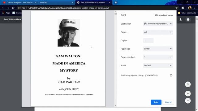 How to Print only Selected Pages in PDF on Google Chrome 2020. смотреть онлайн