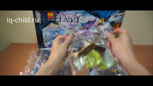 Арт 02 Конструктор Elves "Логово дракона" 591 деталь смотреть онлайн
