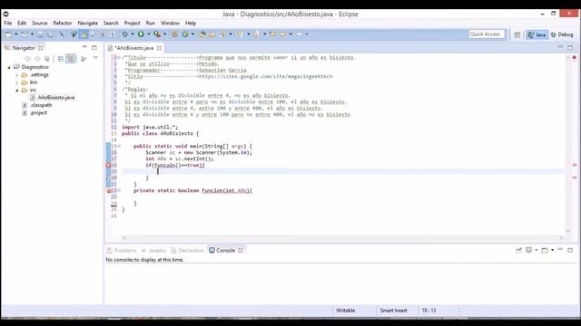 Año Bisiesto con metodos (Java) | Sebastian Garcia | Magazin-Geek смотреть онлайн