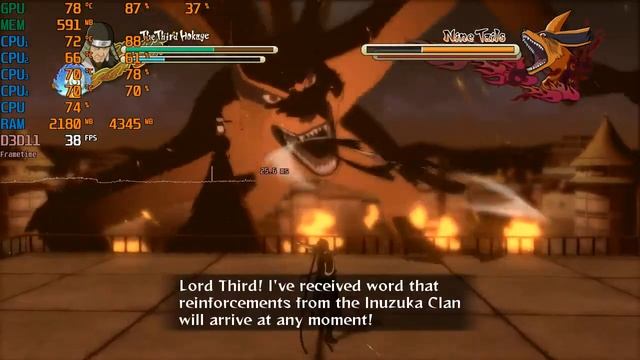 Naruto Shippuden Ultimate Ninja Storm 3 HD on core 2 quad Q9400 radeon hd 7570 (low end pc) смотреть онлайн