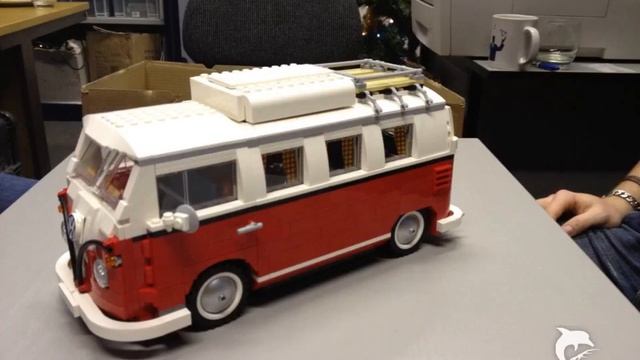 Lego VW T1 Camper Van (10220) - Build Timelapse смотреть онлайн