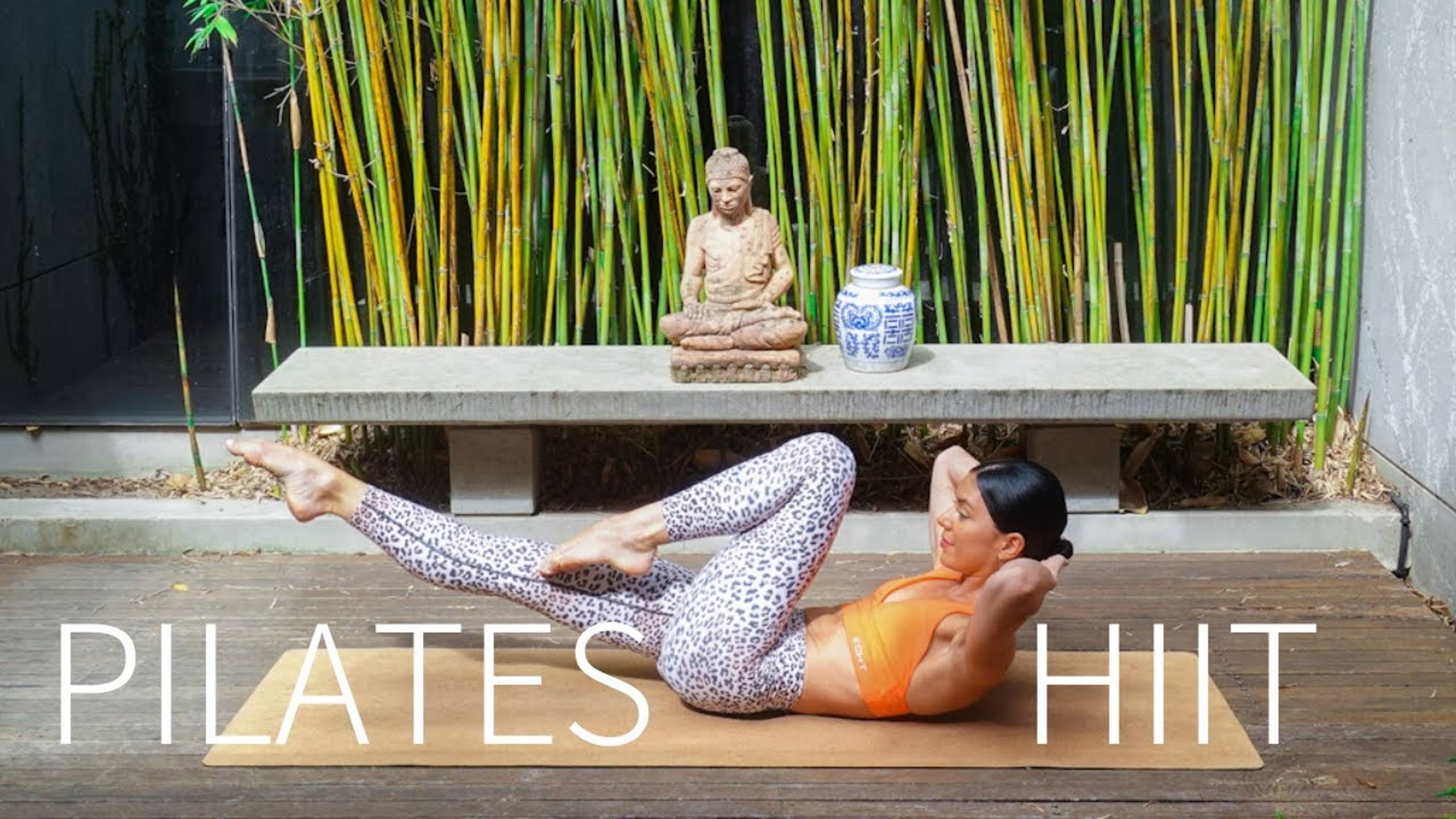 FULL BODY PILATES HIIT WORKOUT || Low Impact (Warm Up & Cool Down Included) - Move With Nicole смотреть онлайн