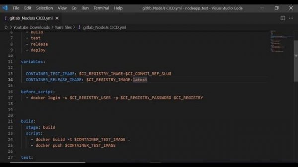 GitLab CI CD Tutorial For Beginners | Continuous Deployment of Node JS app with GitLab CI