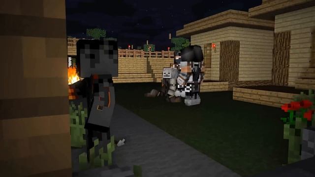 Monster school : Skeleton King | Herobrine Life Part 15 -Minecraft Animation смотреть онлайн