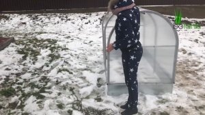 Парник ТЮЛЬПАН МИНИ со сдвигающейся крышей и боковинами