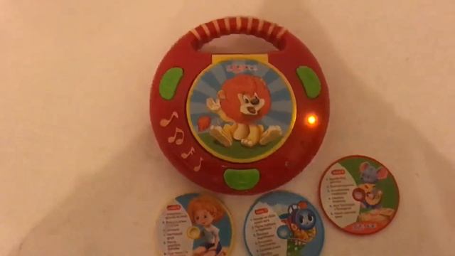 Песенки из мультиков CD Плеер с огоньками 000 0104285 смотреть онлайн