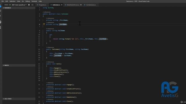 Encapsulation : Private смотреть онлайн