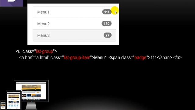 Bootstrap ตอนที่ 040 List Group Link смотреть онлайн