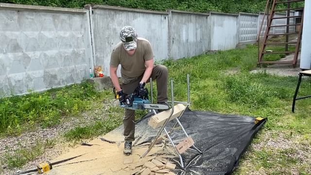 ? Большой тест и обзор аккумуляторных цепных пил Makita DUC353 и DeWALT DCM575