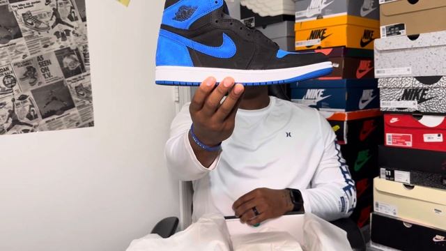 Air Jordan 1 OG High Royal Reimagine смотреть онлайн